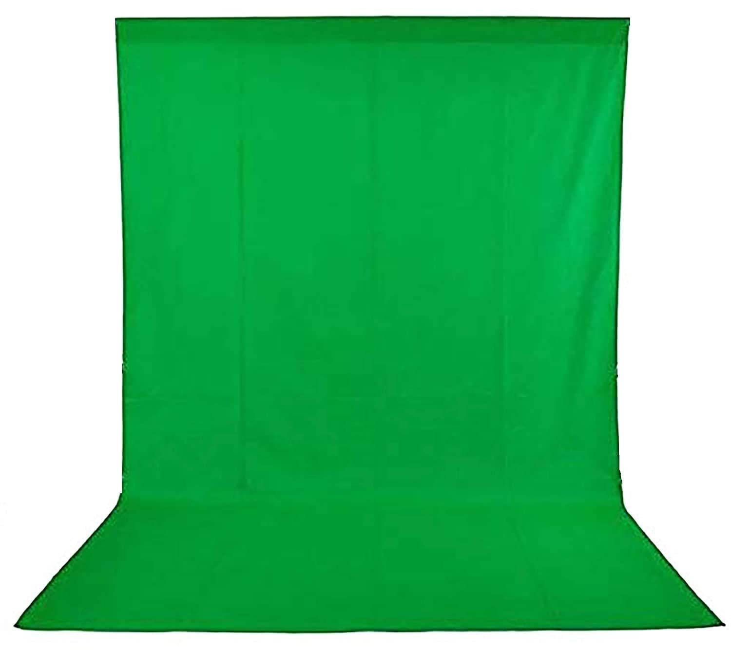 Professional Green Screen Backdrop Cloth (8x12 ft) | Wrinkle Resistant|for Photo & Videography|Photoshoot|Product|Live Streaming|Zoom Meetings|VFX Editing