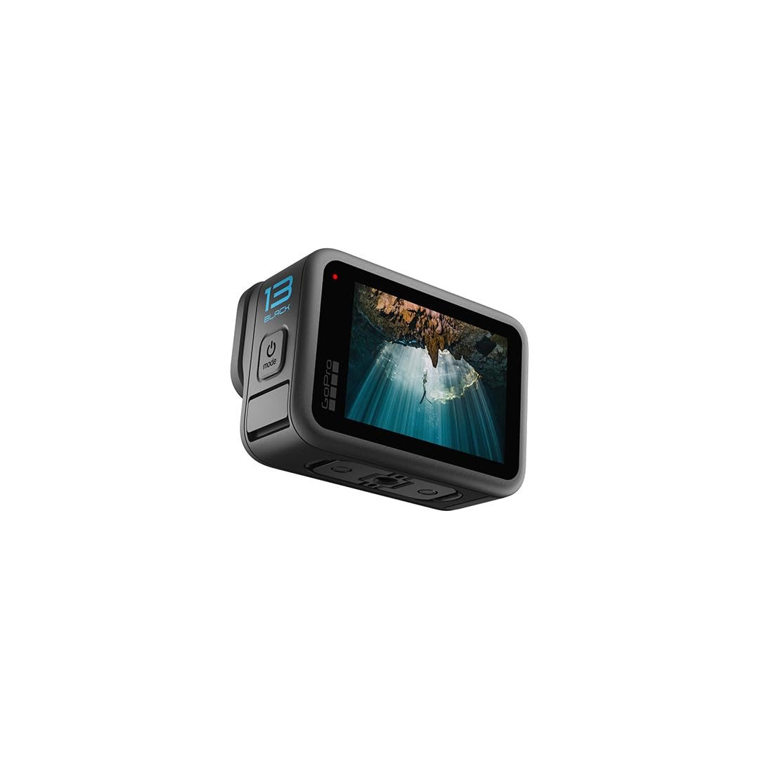 GoPro HERO13 Black - Waterproof Action Camera with 5.3K60 Video, 27MP Photo + Compatability with HB-Series Lenses