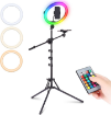 Ulanzi Overhead 11" RGB Selfie Ring Light with Stand Kit