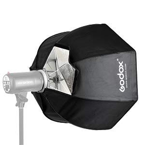 Godox SB-GUE80 80cm / 32 Inch Portable Octagon Honeycomb Grid Umbrella Speedlite Softbox with Bowens Mount