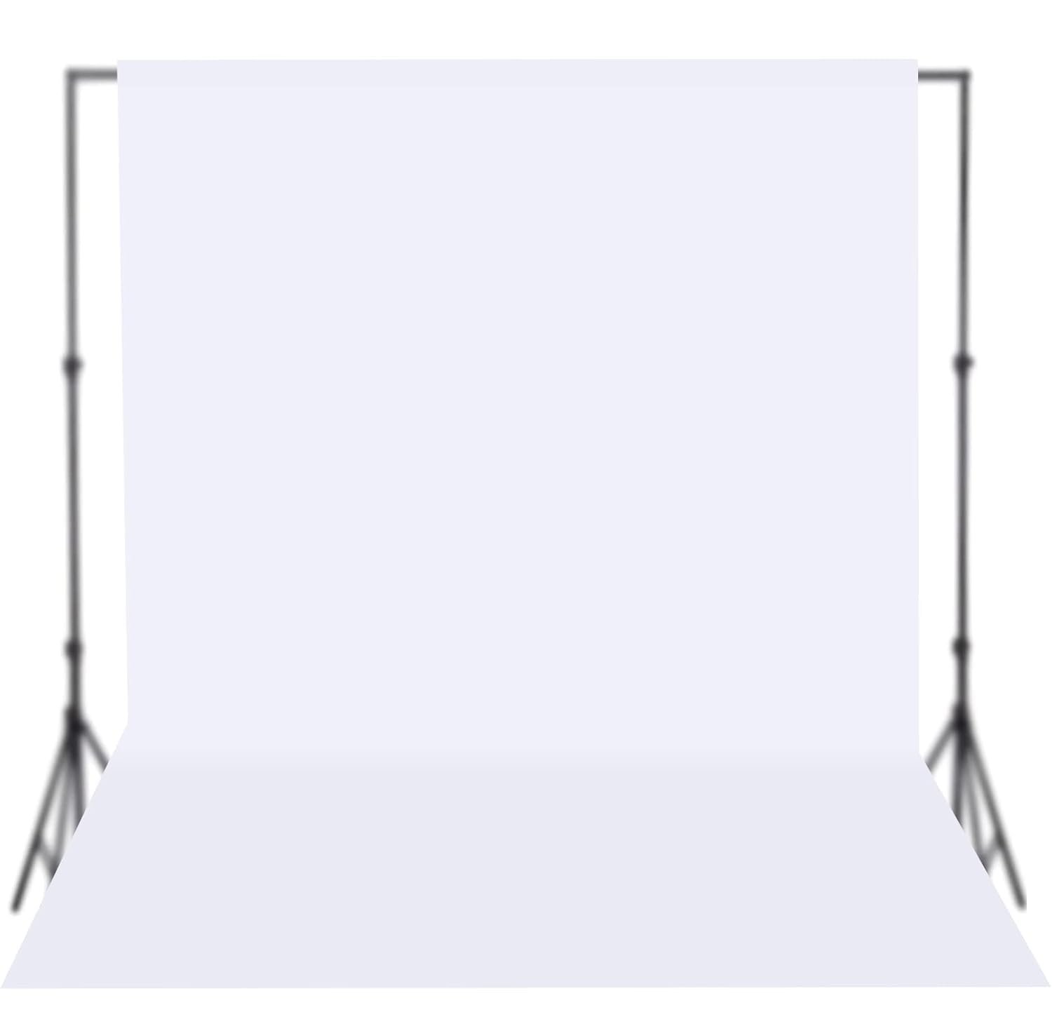 Professional White Screen Backdrop Cloth (8x12 ft) | Wrinkle Resistant|for Photo & Videography|Photoshoot|Product|Live Streaming|Zoom Meetings|VFX Editing