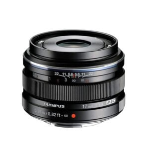 Olympus M.ZUIKO Digital Lens 17mm F1.8 (Black), (EW-M1718)