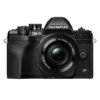 Olympus OMD-EM-10-Mark-IV Mirrorless Digital Camera with Lens 14-42mm f3.5-5.6-EZ Black (V207132BU000)
