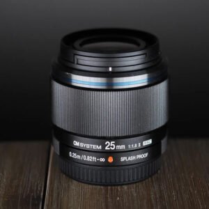 OM SYSTEM M.Zuiko Digital 25mm F1.8 II (Black)