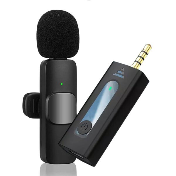 Winsumm K-35 Wireless Collar Microphone Lapel Lavalier Omnidirectional Mic Plug and Play