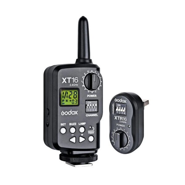 Godox XT-16 Wireless Radio-Controlled Flash Trigger Transmitter and Receiver