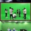 Winsumm 8X12 FT Lekera Green Screen Backdrop Background Curtain Rod Pocket for Photography, Photo-Shoot, Product Photography, Live Streaming
