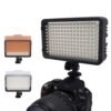 Winsumm LED-168A |Metal Hot Shoe Mount | Dimmable Ultra High Power Panel Digital Camera Video LED Light for All DSLR Video Cameras YouTube Video tiktok Wedding Photography Shooting