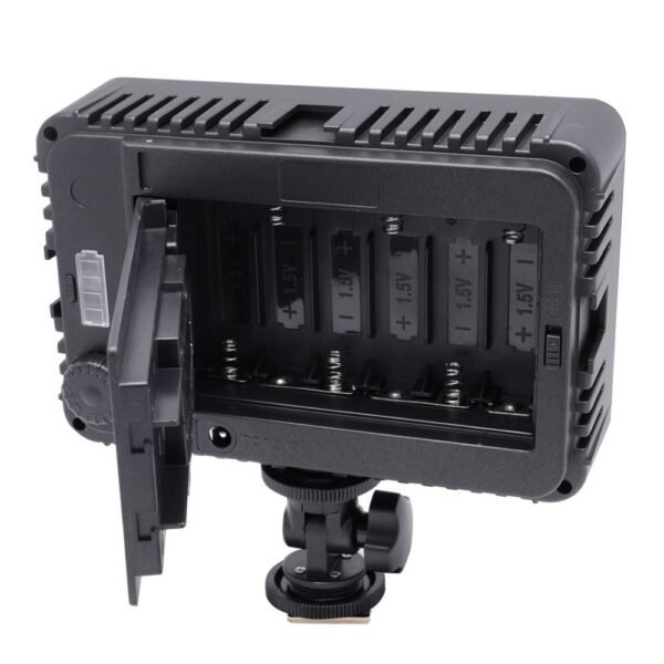 Winsumm LED-168A |Metal Hot Shoe Mount | Dimmable Ultra High Power Panel Digital Camera Video LED Light for All DSLR Video Cameras YouTube Video tiktok Wedding Photography Shooting