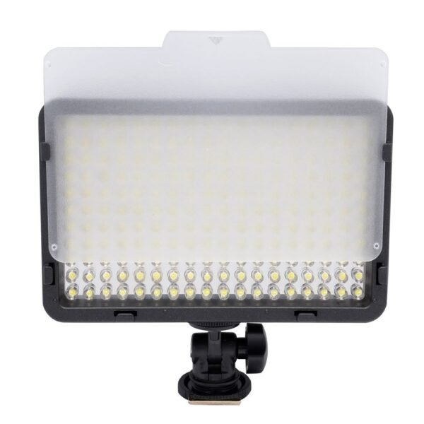 Winsumm LED-168A |Metal Hot Shoe Mount | Dimmable Ultra High Power Panel Digital Camera Video LED Light for All DSLR Video Cameras YouTube Video tiktok Wedding Photography Shooting