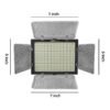 Osaka Bi-Color Dimmable LED Video Light OS 576 Slim for All DSLR Camera Video Cameras & Youtube video shooting