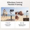 DJI Osmo Mobile 7P Gimbal Stabilizer for iPhone, Android, Native Tracking, Lighting,3-Axis Phone Gimbal