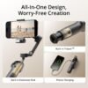 DJI Osmo Mobile 7P Gimbal Stabilizer for iPhone, Android, Native Tracking, Lighting,3-Axis Phone Gimbal