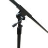 Winsumm Heavy Duty Stand Microphone Stand For All Microphones Professional Boom Mic Stand, Tripod Mic Stand Boom, Height Adjustable, Black