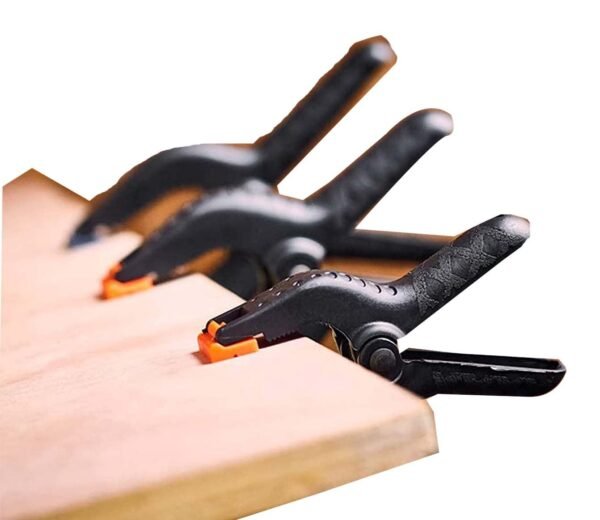 Winsumm 14 PCS Photography Backdrop Support Spring Clamp 4.3"/11cm for Background Muslin, Canvas, Paper, Chromakey Screen, Heavy Duty Clip, Photo Studio, Backdrops Backgrounds Woodworking
