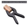 Winsumm 14 PCS Photography Backdrop Support Spring Clamp 4.3"/11cm for Background Muslin, Canvas, Paper, Chromakey Screen, Heavy Duty Clip, Photo Studio, Backdrops Backgrounds Woodworking