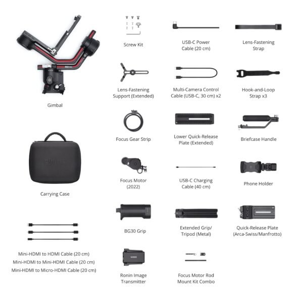 DJI RS 3 Pro Combo Gimbal Stabilizer, RS3 Pro Combo Kit, Imported