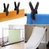 Winsumm 14 PCS Photography Backdrop Support Spring Clamp 4.3"/11cm for Background Muslin, Canvas, Paper, Chromakey Screen, Heavy Duty Clip, Photo Studio, Backdrops Backgrounds Woodworking