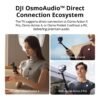 DJI Mic Mini (2 TX + 1 RX + Charging Case), Ultralight, Detail-Rich Audio, 48h Use, Noise Cancelling, Automatic Limiting, Wireless Microphone for Camera/iPhone/Android, Vlog, Streaming, Black