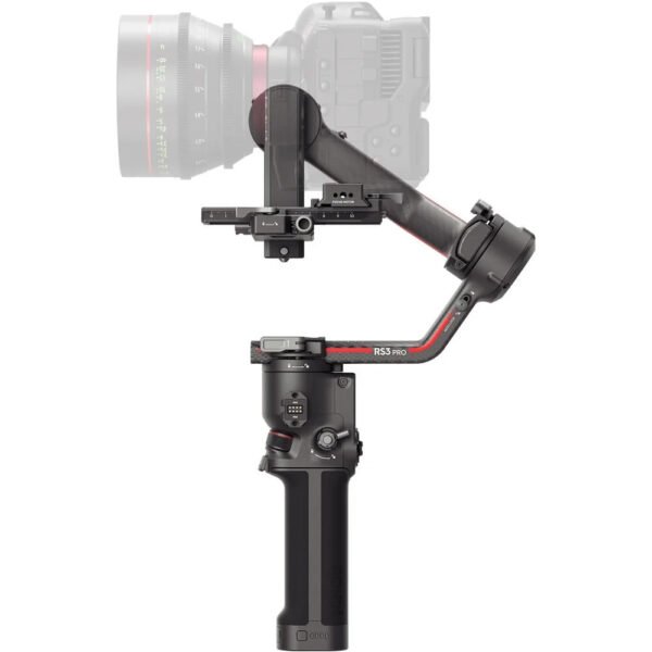 DJI RS 3 Pro - 3-Axis Gimbal Stabilizer for DSLR & Cinema Cameras, Automated Axis Locks, Extended Carbon Fiber Arms, 4.5kg (10lbs) Tested Payload, LiDAR Focusing, O3 Pro Transmission