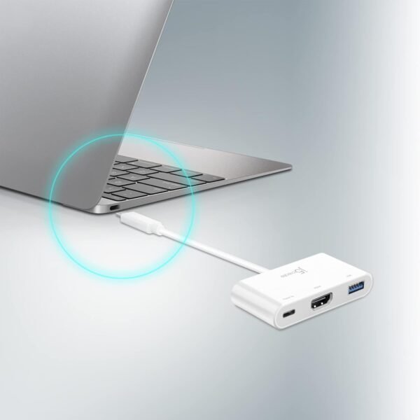 j5create Type-C HDMI and USB 3.0 with Power Delivery for Mac/Windows(JCA379)