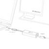 j5create USB C to DisplayPort Adapter- 4k @ 60Hz USB Type C Male to DisplayPort Female Converter Perfect for Macbooks, Chromebooks, Tablets, PCs(‎JCA140)