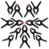 Winsumm 14 PCS Photography Backdrop Support Spring Clamp 4.3"/11cm for Background Muslin, Canvas, Paper, Chromakey Screen, Heavy Duty Clip, Photo Studio, Backdrops Backgrounds Woodworking