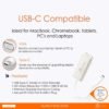 j5create USB 3.1 Type-C to VGA Adapter JCA111