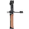 LEOFOTO VC-1 Smartphone Video Kit w Rosewood Handle, Smart Phone Clamp, Cold Shoe & Rail with Arca/RRS Compatible Clamp