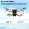 71odvXjCaUL._SL1500_ IZI Brephos Mini Nano Drone, Premium Drone with Camera 4K Professional, 48MP Ultra HD Lens, Starlight Night Vision, 3-Axis SteadyFrame Stabilizer, 3 x 3000mAh Long Flight, <249g Featherweight, 20km Range